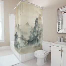 独自のデザインヴィンテージカスタム写真 シャワーカーテン