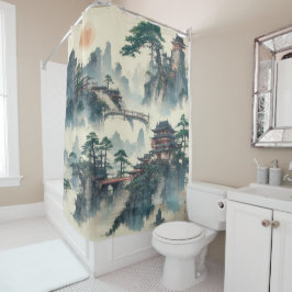 独自のデザインヴィンテージカスタム写真 シャワーカーテン