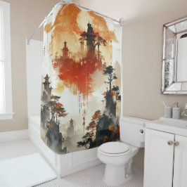 独自のデザインヴィンテージカスタム写真 シャワーカーテン