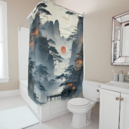 独自のデザインヴィンテージカスタム写真 シャワーカーテン