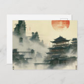 独自のデザインヴィンテージカスタム写真 ポストカード (正面/裏面)