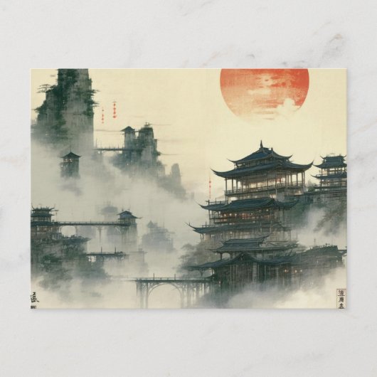 独自のデザインヴィンテージカスタム写真 ポストカード (正面)