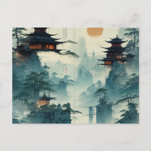 独自のデザインヴィンテージカスタム写真 ポストカード (正面)