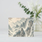 独自のデザインヴィンテージカスタム写真 ポストカード (スタンド正面)