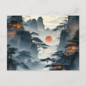 独自のデザインヴィンテージカスタム写真 ポストカード (正面)