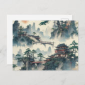 独自のデザインヴィンテージカスタム写真 ポストカード (正面/裏面)