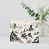 独自のデザインヴィンテージカスタム写真 ポストカード (スタンド正面)