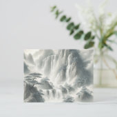 独自のデザインヴィンテージカスタム写真 ポストカード (スタンド正面)