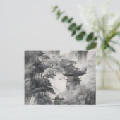 独自のデザインヴィンテージカスタム写真 ポストカード (スタンド正面)