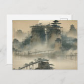 独自のデザインヴィンテージカスタム写真 ポストカード (正面/裏面)