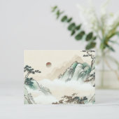 独自のデザインヴィンテージカスタム写真 ポストカード (スタンド正面)