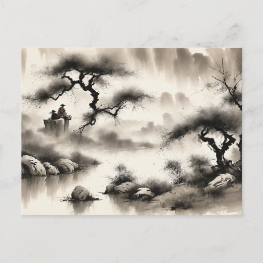 独自のデザインヴィンテージカスタム写真 ポストカード (正面)