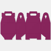 独自のデザイン大切妻用箱を作成 フェイバーボックス (見開き)