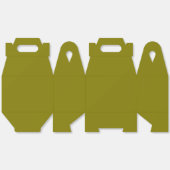 独自のデザイン大切妻用箱を作成 フェイバーボックス (見開き)