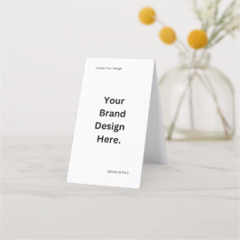 独自のデザイン折り曲げアポイントメントカードの作成 予約カード