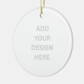 独自のデザイン磁器の円の作成オーナメント セラミックオーナメント (左)