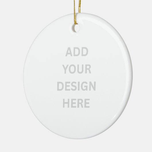 独自のデザイン磁器の円の作成オーナメント セラミックオーナメント (左)