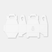 独自のデザイン4x2.5x5切妻用箱を作成 フェイバーボックス (折り畳みなし)