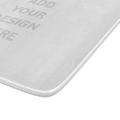 独自のデザイン7.5インチx 6.5インチガラスを作成 カッティングボード (角)