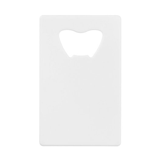 独自のデザイン クレジットカード栓抜き (正面)