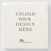 独自のデザイン ストーンコースター (正面)