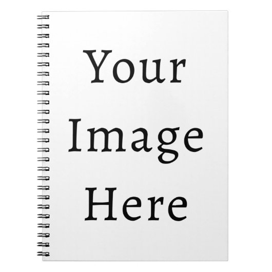 独自のデザイン ノートブック (正面)