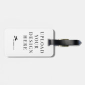 独自のデザイン ラゲッジタグ (裏面横)