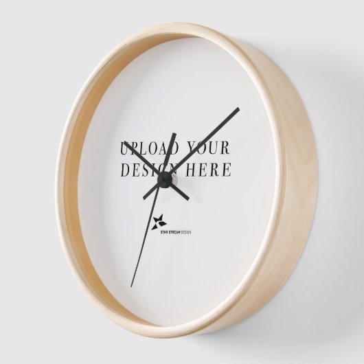 独自のデザイン 壁時計 (傾斜)