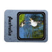 独自のトラベルフォトマグネットを作成 マグネット (横)