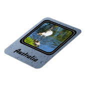 独自のトラベルフォトマグネットを作成 マグネット (左側)