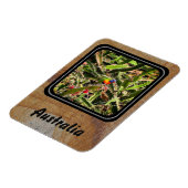 独自のトラベルフォトマグネットを作成 マグネット (左側)