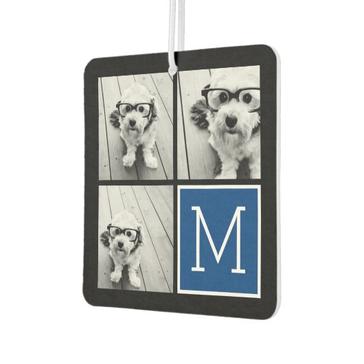 独自のトレンディーInstagramフォトコラージュの作成 カーエアーフレッシュナー (左)