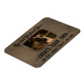 独自のドイツの羊飼いマグネットを作成 マグネット (左側)