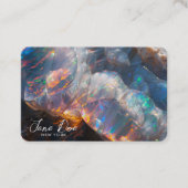 独自のナチュラルオパールを作成する 名刺 (正面)