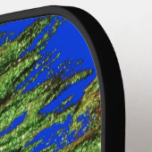 独自のナチュラルカラー環境にやさしの作成デザイン ピックルボールラケット (左詳細)