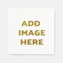 独自のナプキンを作成パーソナライズされたする スタンダードカクテルナプキン