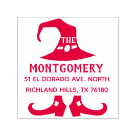 独自のハロウィーン差出人住所の作成 セルフインキングスタンプ