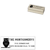 独自のハロウィーン差出人住所の作成 ラバースタンプ (押印)