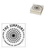 独自のハロウィーン差出人住所の作成 ラバースタンプ (押印)