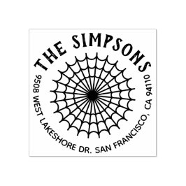 独自のハロウィーン差出人住所の作成 ラバースタンプ