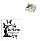 独自のハロウィーン差出人住所の作成 ラバースタンプ (押印)