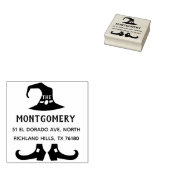 独自のハロウィーン差出人住所の作成 ラバースタンプ (押印)