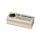 独自のハロウィーン差出人住所の作成 ラバースタンプ (スタンプ)