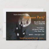 独自のハローウィンパーティ招待状 招待状 (正面)