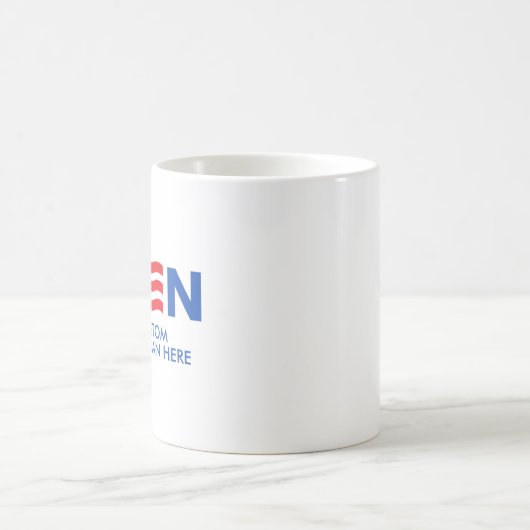 独自のバイデン氏2024を作成 コーヒーマグカップ (中央)