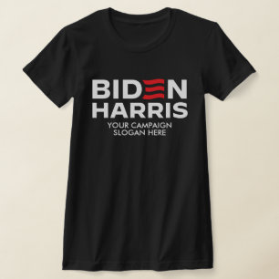 独自のバイデン氏・ハリスのキャンペーンのスローガンを作成 Tシャツ