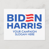 独自のバイデン氏Harris 2024を作成 ポストカード (正面)
