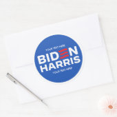 独自のバイデン氏Harris 2024を作成 ラウンドシール (封筒)