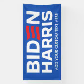 独自のバイデン氏Harris 2024を作成 横断幕 (縦)