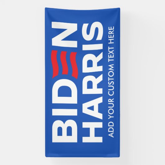 独自のバイデン氏Harris 2024を作成 横断幕 (縦)